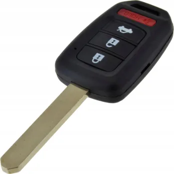 Autoklíč Náhradní obal klíče 3-tlačítkový, HONDA (HON66) Frekvence 315 MHz + Transpondér