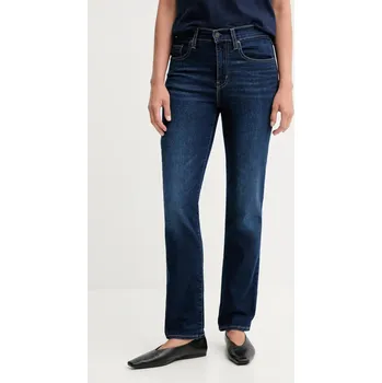 Dámské džíny Džíny Levi's 724 HIGH RISE STRAIGHT 18883.724 námořnická modř 59J, vel. 27/32