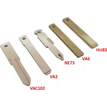 Autoklíč Náhradní obal klíče 2-tlačítkový, Renault Clio Kangoo Master Trafic (VA2) hrot: VA6