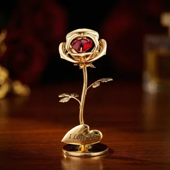 Figurka růže I Love You
