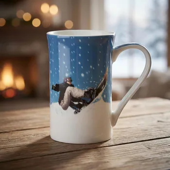 Hrnek ENGLISH COLLECTION 13,5 cm snowboardista