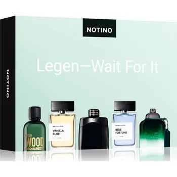 Unisex parfém Beauty Discovery Box Notino Coach Green toaletní voda 2 ml + Montblanc Legend parfémovaná voda 1,2 ml + Dsquared2 Green Wood toaletní voda 1 ml + NOVELLISTA Vanilla Club parfémovaná voda 1,2 ml + NOVELLISTA Blue Fortune parfémovaná voda 1,2 ml