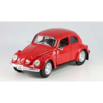Hračka Volkswagen Beetle 1303 1972 červená 1:24&nbsp;-&nbsp;Maisto VW Beetle - kovový mode