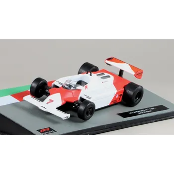 autíčko McLaren MP4/1 John Watson #7 1981 1:43 - časopis s modelem McLaren MP4/1 - kovový model