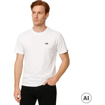 Pánské triko VN0A3CZEYB21- Vans Barva: Bílá, Velikost: M