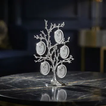 Rám na obraz Stromeček na fotografie s krystalky na 6 fotografií 4 × 5 cm