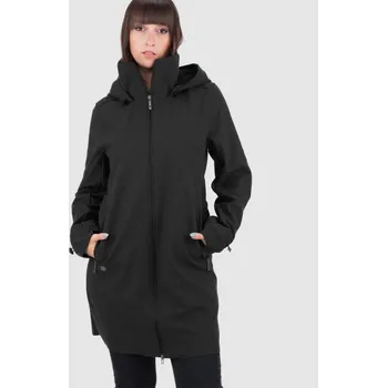 Dámské oblečení Woox Philo Black Beauty softshellový kabát 42 + DÁREK + Doprava ZDARMA