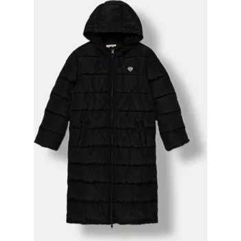 Chlapecká bunda Dětská bunda Guess černá barva, J5BL14 WB240 J5BL14.WB240.9BYA 99X, vel. 136-146