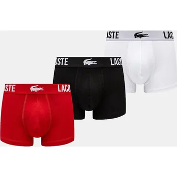 Boxerky Boxerky Lacoste 3-pack 5H2393 vícebarevná MLC, vel. S