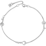 For Silver Stříbrný náramek se srdcovým klíčem a zámkem - Stříbro 925