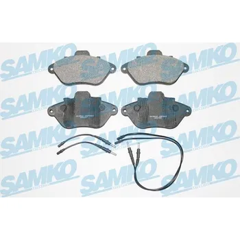 Brzdová destička Sada brzdových destiček, kotoučová brzda SAMKO 5SP583