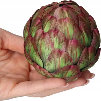 umělá květina UMĚLÝ ARTYČOK PROTEA UMĚLÉ KVĚTY SATÉNOVÝ 9 CM PREMIUM