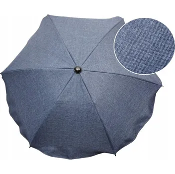 Příslušenství pro přepravu dětí Slunečník na kočárek Bomix 64 cm modrý