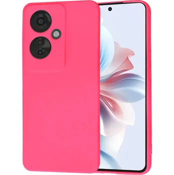 Pouzdro na mobilní telefon Techsuit SoftFlex Oppo Reno11 F Žhavě růžová