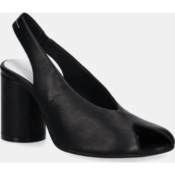 Dámské sandále Kožené sandály MM6 Maison Margiela S66WP0104.P5000.T8013 černá 99X, EUR 40