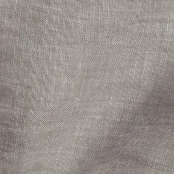 EU 666-23 šedá melange lněná látka 160g šíře 135cm 100%len