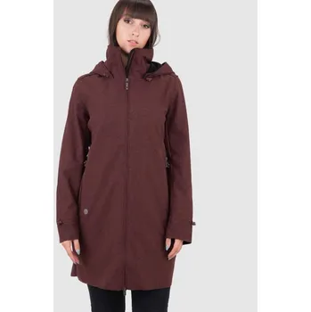 Woox Philo Oxblood Red softshellový kabát 36 + DÁREK + Doprava ZDARMA