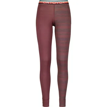 Dámské termo spodky Ortovox 185 Rock'N'Wool Long Pants Women's Barva: Mountain Rose, Velikost: S