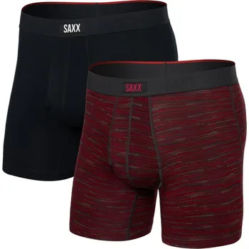 Boxerky boxerky SAXX VIBE XTRA SC BB FLY 2PK spcd strp/b XL