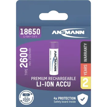 Článková baterie Ansmann Li-Ion akumulátor 18650