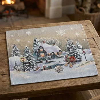 prostírání Vánoční prostírání na stůl 37 × 49 cm vícebarevné