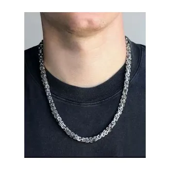 Řetízek Řetízek pánský silnější z propletených oček