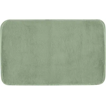 Koupelnová předložka FUZZY koupelnová předložka, 60x100cm, 100% polyester, protiskluz, zelená