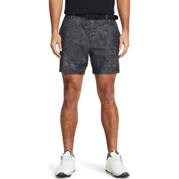 Pánské kraťasy Pánské kraťasy Under Armour Iso-Chill Printed 7 Short 38 Černá
