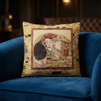 Povlak na dekorativní polštářek Dekorační povlak na polštář KLIMT 45×45 cm