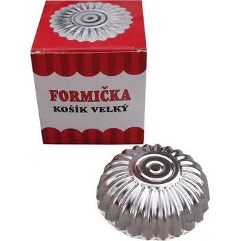Formička Kovovýroba Bystřice Formičky košíček Střední 25 ks 45 mm 980518