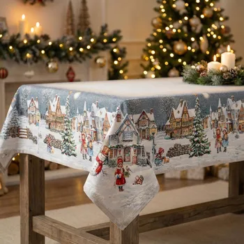Vánoční dekorace Vánoční ubrus 137 × 280 cm