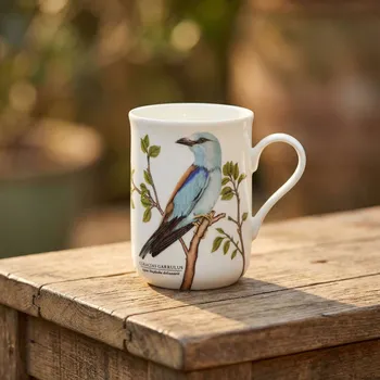 Hrnek AGATA HAJDECKA KRASKA 300 ml bílý