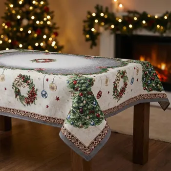 ubrus Vánoční ubrus RABETO 137 × 260 cm