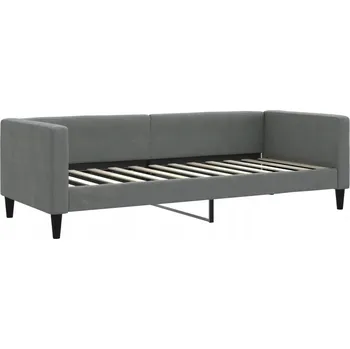 Pohovka Tmavě šedá pohovka s funkcí spaní 223 x 90 x 68 cm