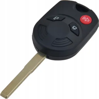 Autoklíč Náhradní obal klíče 3-tlačítkový, FORD (HU101) + Transpondér