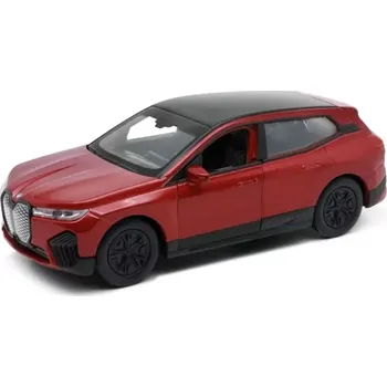 autíčko Welly - BMW iX 1:34 červená