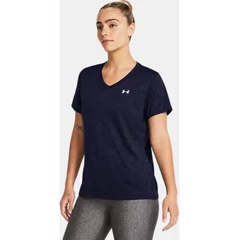 Čepice Dámské tričko Under Armour TWIST M Modrá