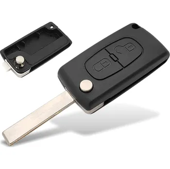 Autoklíč Náhradní obal klíče 2-tlačítkový, CITROEN (HU83) varianta: 1