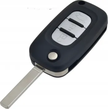 Autoklíč Náhradní obal klíče 3-tlačítkový, RENAULT (VA2) Frekvence 433 MHz + Transpondér
