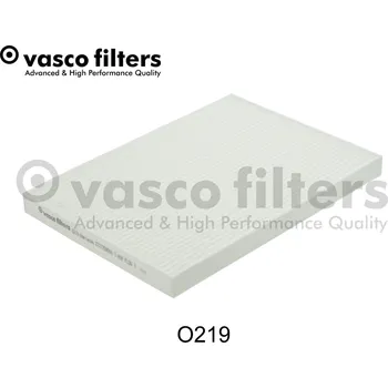 Ventilátor topení a klimatizace Filtr, vzduch v interiéru VASCO O219