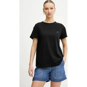 Pánská móda Bavlněné tričko Liu Jo WA5512.JS923 černá 99X, vel. S