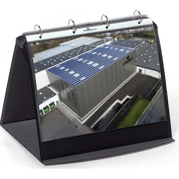 Kancelář Stolní flipchart DURABLE DURASTAR 8567, A4 na šířku, 4kroužkový mechanismus, 10 kapes