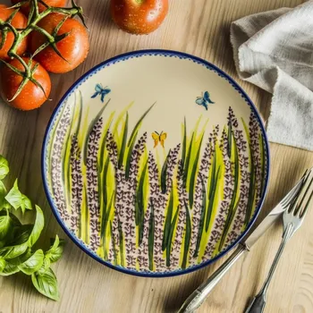 Talíř Dezertní talíř Moja Faktoria 19 cm - dek. D - Lawenda