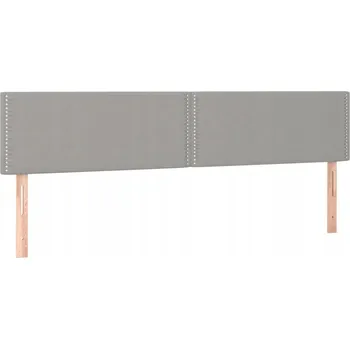 Čelo postele 100x78/88 cm světle šedé