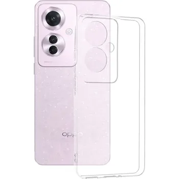 Pouzdro na mobilní telefon Techsuit Čirý silikon Oppo Reno11 F