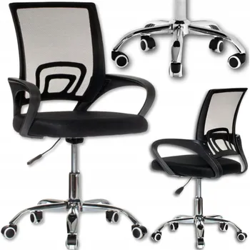 Otočná kancelářská židle Care Life černá