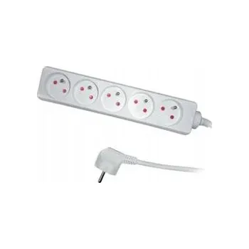 Napájecí kabel Prodlužovací Kabel s přepěťovou ochranou Retlux 1,5 m, 5 ks bílý