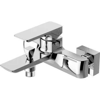 Vodovodní baterie Vanová baterie SAT Brevis bez sprchového setu 150 mm chrom SATBSBRE222