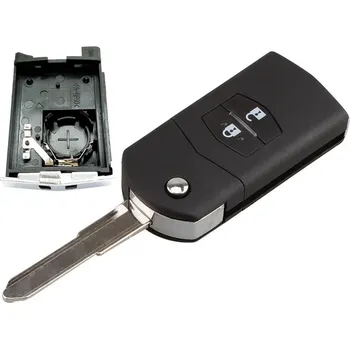 Autoklíč Náhradní obal klíče 2-tlačítkový, MAZDA 2 3 5 6 CX-7 RX-8 (MZ24R) VERZE: B