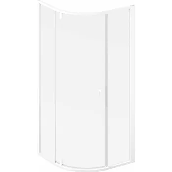 RAVAK Sprchový kout Ravak Nexty NSKK3 100x100 třídílný čtvrtkruhový, bílá mat/transparent, 3O6AAE01Z1 3O6AAE01Z1